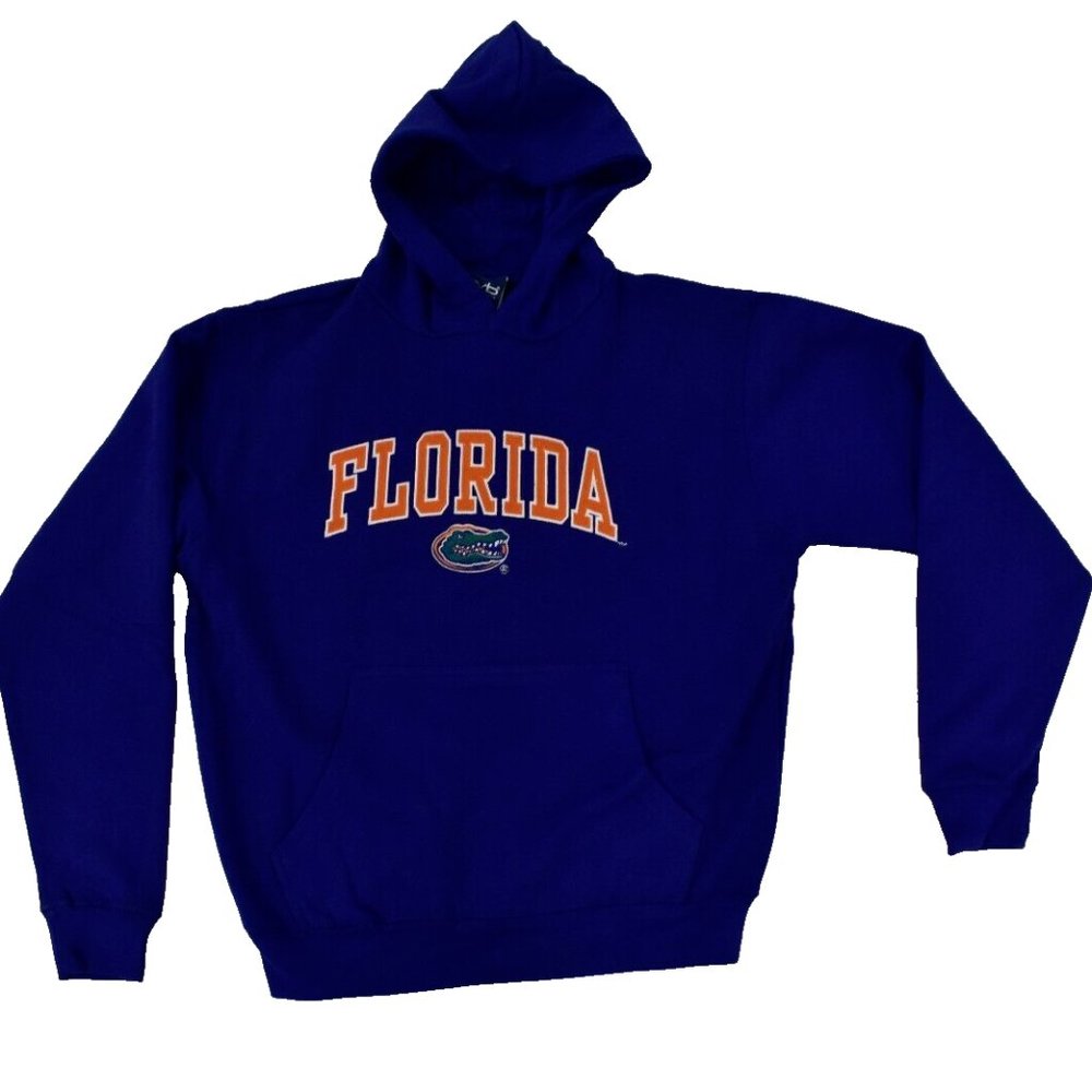 Old Varsity Brand Youth Boys Florida Gators Embroidered Hoodie New